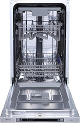 Hisense Slimline Dishwasher 10 Place White 30 Min Quick Wash Energy E view 3
