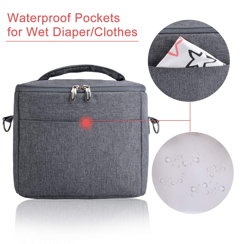 lekebaby breast milk cooler bag