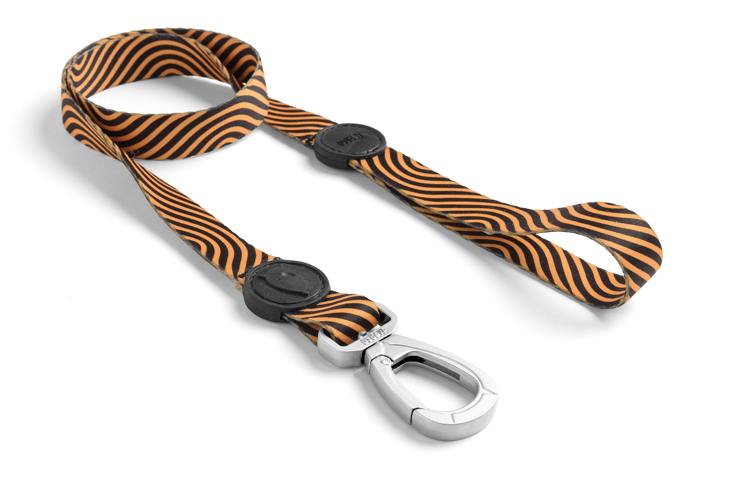 MORSO® Leash for Large Dogs, Size L 100 cm, Yellow/Orange and Black