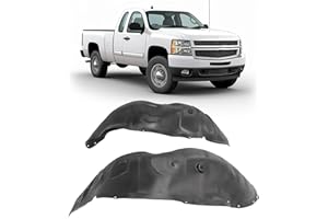JMTAAT Front Inner Fender Liner Compatible with 2007-2013 Chevy Chevrolet Silverado 1500 Replace for GM1248183 20953678 GM1249183 22779790 Wheel Liner Splash Shield Splash Guard Driver&Passenger Side