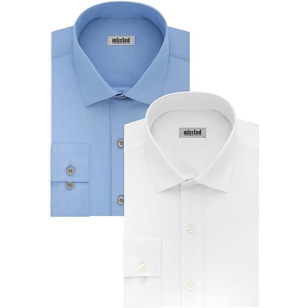 slim fit dress slacks Kenneth Cole Men's Dress Shirt Regular Fit Stretch Collar Non Iron Solid