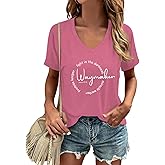 Cutesong Christian Shirt for Women Waymaker T-Shirt Light in The Darkness Tshirt Bible Verse Faith Tee Top