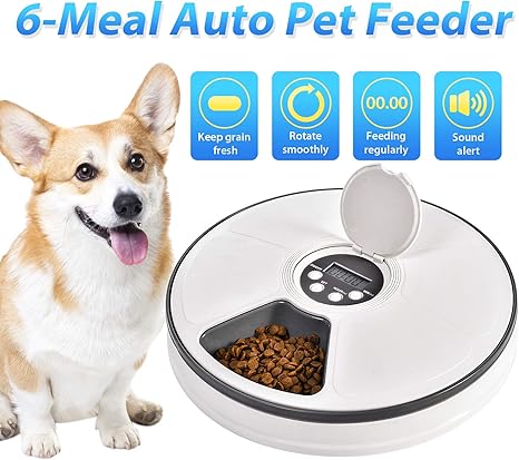 Amazon Com Elipark Automatic Pet Feeder Food Dispenser For Dogs