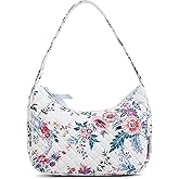 Vera Bradley womens Cotton Frannie Crescent Crossbody Purse