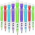 Assorted Mini Mechanical Pencils 0.7 mm Automatic Pencils with Mini Erasers Mini Pens Stationery Supplies for Home, Office, School Supplies, Writing, Drawing, Drafting (32 Pieces)