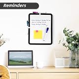 VUSIGN Small White Board Dry Erase 8.5 x 11 Magnetic Mini Whiteboard with view 3