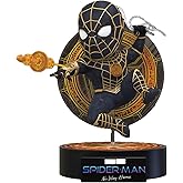 Beast Kingdom No Way Home: Spider-Man Black &amp; Gold Suit EA-041 Egg Attack Statue Figure Multicolor