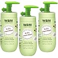 WBM Care Baby Natural Liquid Hand Soap 6.8 oz (Pack of 3) | Gentle Hand Wash with Honey, Wheatgerm & Organic Olive Oil | Moisturizing, Non-Toxic, Safe for Sensitive Skin