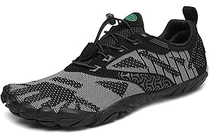 SAGUARO Womens Mens Barefoot Shoes Minimalist Trail Runner Wide Toe Box Zero Drop Outdoor Cross Training Shoe