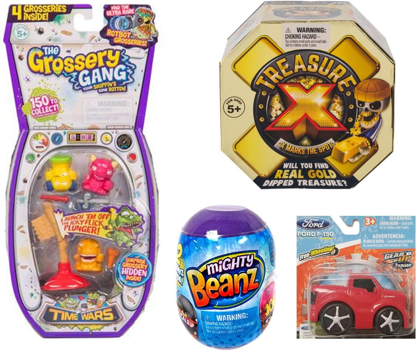 Simple Joy Treasure X and Might Beanz Gift Set for Boys