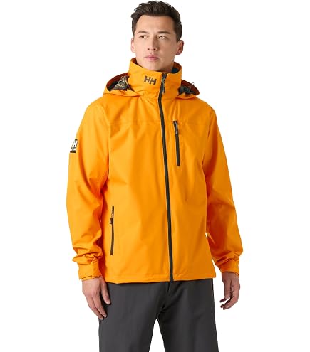 タナゴhh Helly Hansen Men's Crew Hooded Jacket 2.0, 303 Ignite Orange