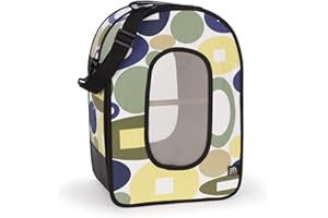 Prevue Pet Products Soft Sided Bird Travel Carrier with Perch, Large, Multicolor