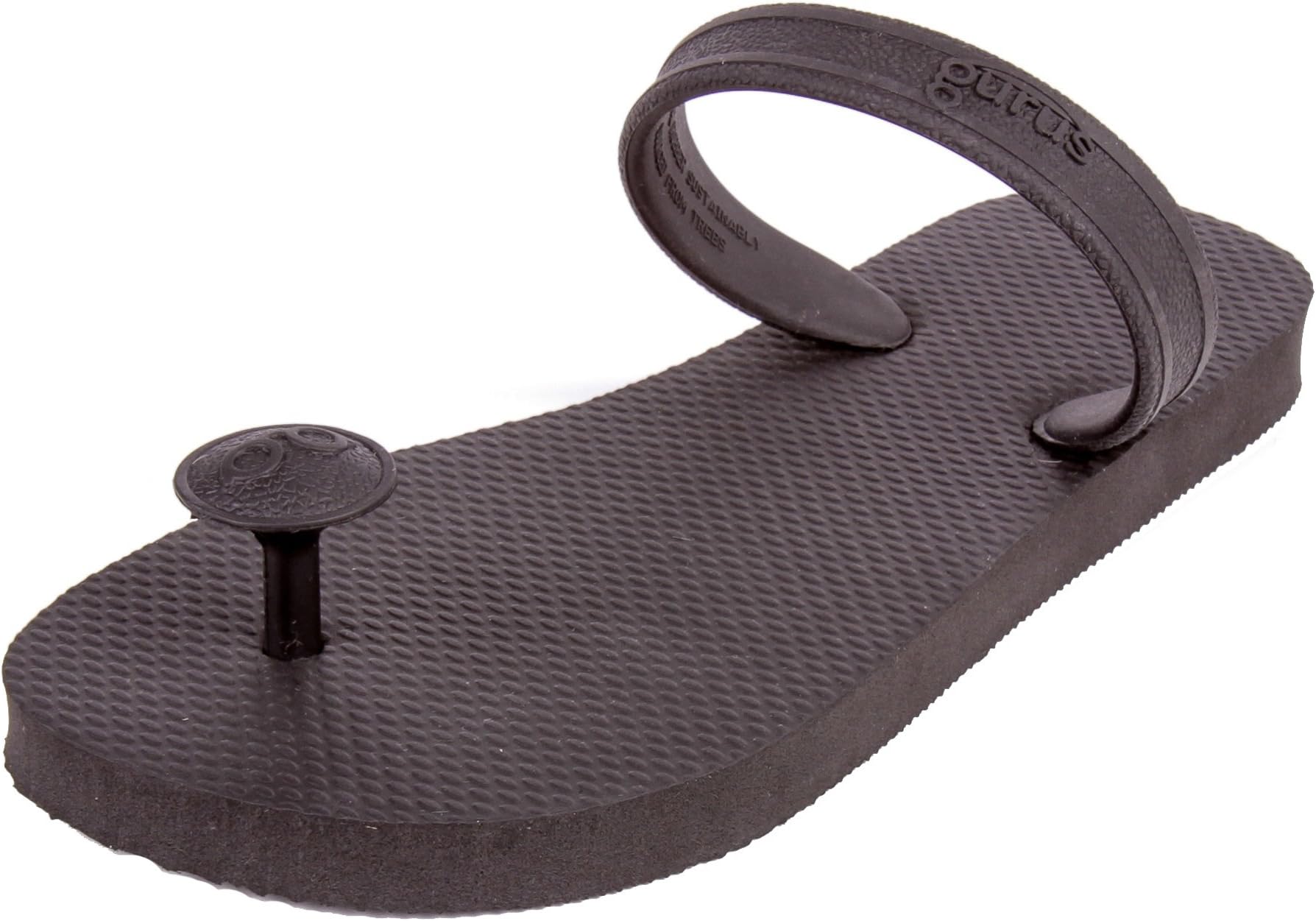 Gurus Men's Sustainable Sandals Natural Rubber Flip Flops