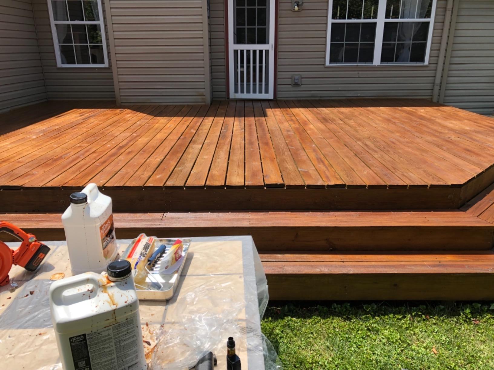 $14/mo - Finance #1 Deck Premium Semi-Transparent Wood Stain for Decks ...