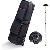 ASK ECHO LOCKLINK Roller Outdoors Golf Travel Bag Soft-Sided with Wheels/Black