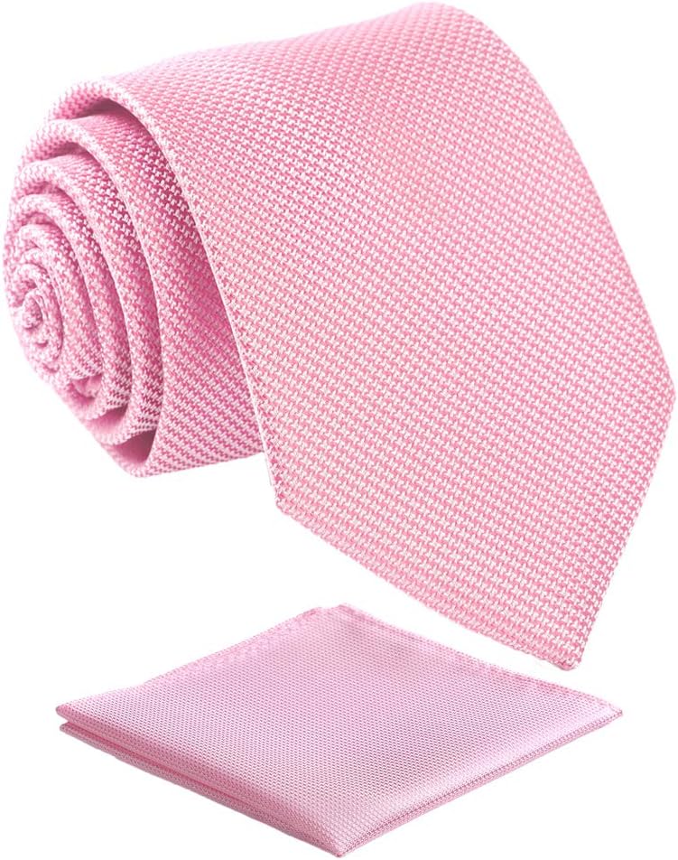 Fortunatever Mens Solid Color Tie,Handmade Neckties With Multiple Colors+Gift Box