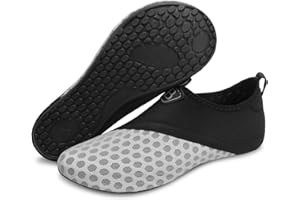 BARERUN Barefoot Quick-Dry Water Sports Shoes Aqua Socks for Swim Beach Pool Surf Yoga for Women Men