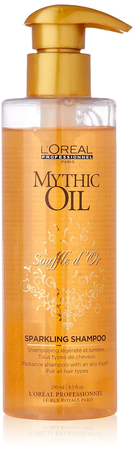 L'Oreal Professional Mythic Oil, Souffle D'or Sparkling Shampoo, 8.5 Ounce