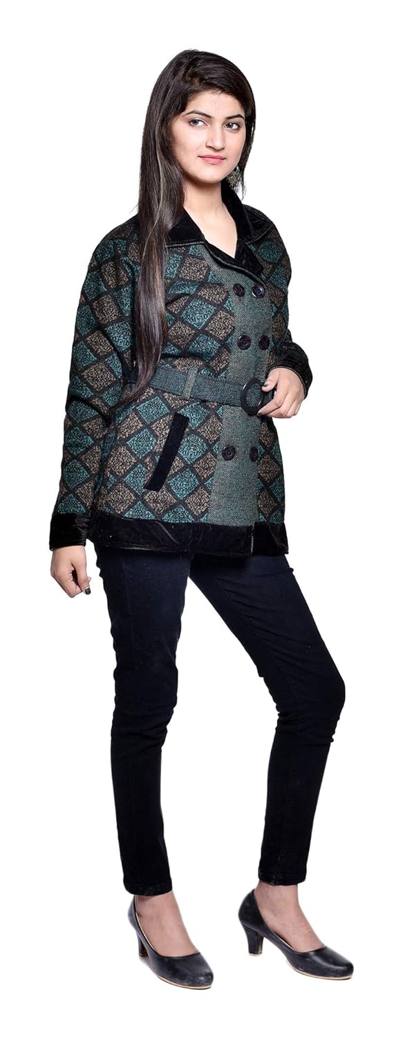 pilot full sleeve coat style woolen women cardigan