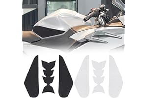 Midimttop Accessories Compatible with KA&WA&SA&KI NINJA500 Ninja 500 Z500 Z500 2023 2024 2025 Side Fuel Tank Pads Protector Stickers Decal Gas Knee Grip Traction Pad Side Sticker (Clear)