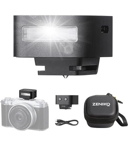Amazon.com : Zeniko ZF08 Flash for Camera w/Flash Height Booster