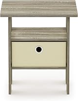 Furinno Andre y Side Table End Table Night Stand Sonoma Oak 39.4cm view 6