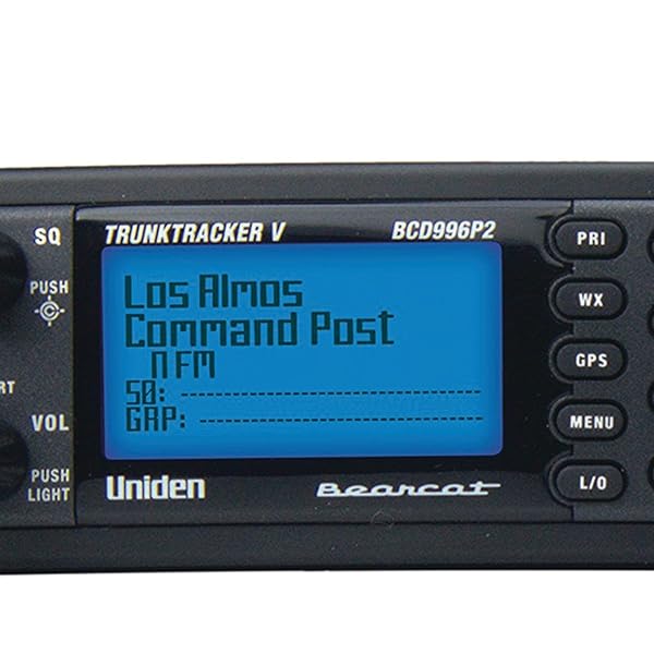 UNIDEN BCD996P2 DIGITAL MOBILE TRUNKTRACKER V SCANNER, 25,000 DYNAMICALLY ALLOCATED CHANNELS, CLOSE CALL RF CAPTURE TECHNOLOGY, 4-LINE ALPHA DISPLAY, BASE/MOBILE DESIGN, PHASE 2