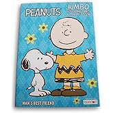 Peanuts Snoopy Coloring and Activity Book Set - 2 Charlie Brown Coloring Books and Crayons ...