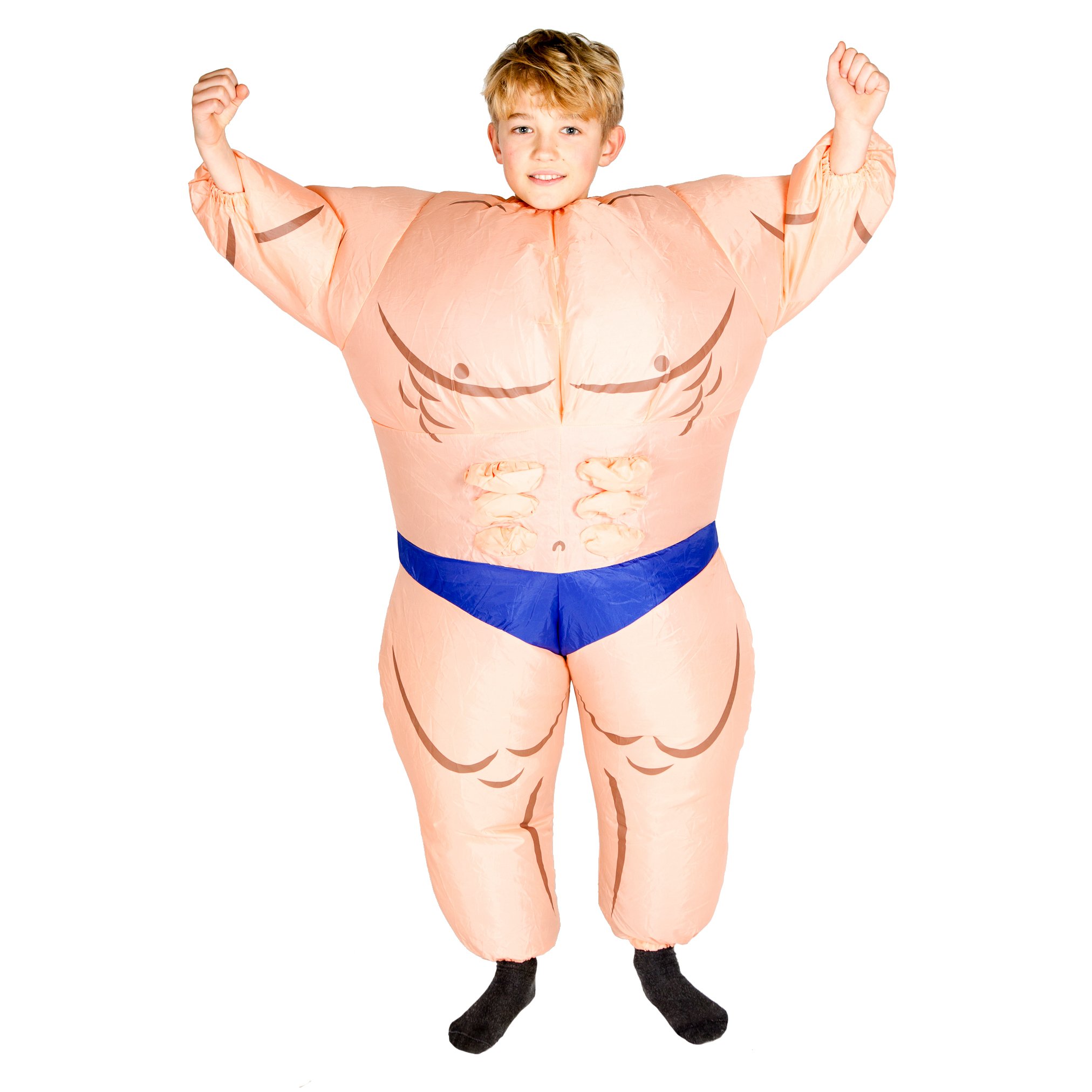 Bodysocks Inflatable Muscle Suit Costume (Kids)