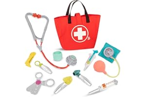 B. toys – Mini Doctor Care Kit with Realistic Tools for Toddlers & Kids – Educational Toys for Role Play & Imaginative Play –