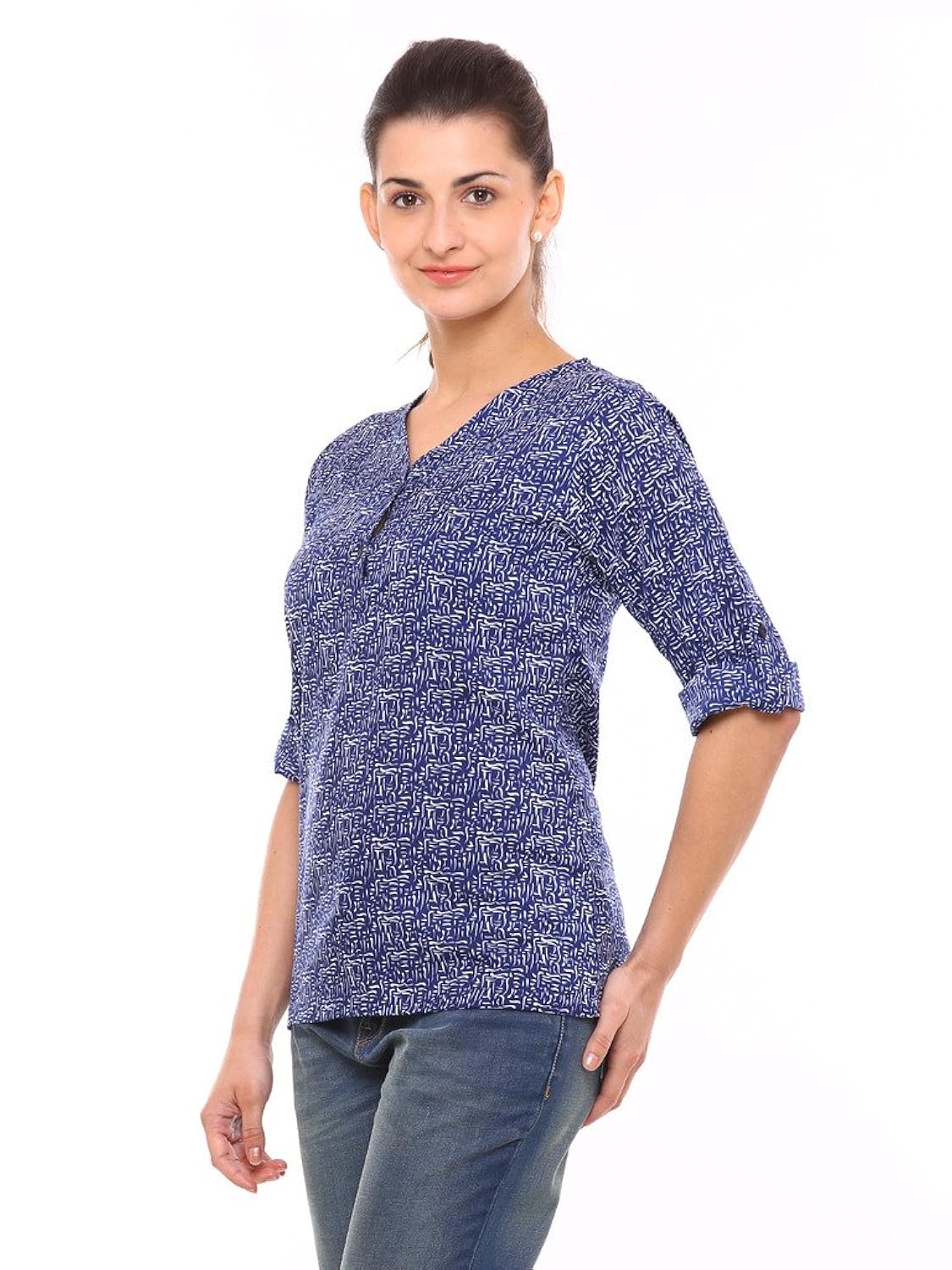 vvoguish women's regular fit cotton top