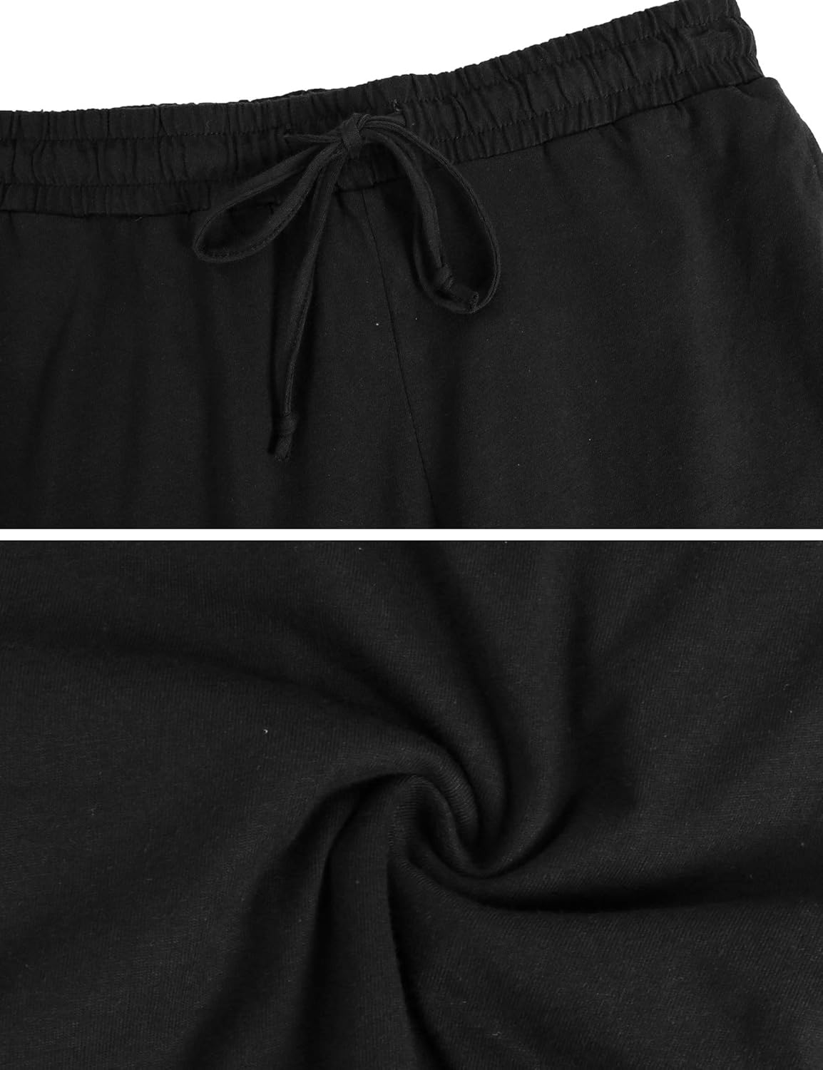 Aibrou Womens Jogger Sports Pants Side Stripes Drawstring Sweatpants Yoga Workout Bottoms with Pockets: Clothing
