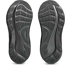 ASICS Women's Sneaker, Black Graphite Grey, 6.5