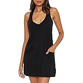 BECCA womens Beach Date V-neck Dress, Casual, Beach Cover Ups for Women