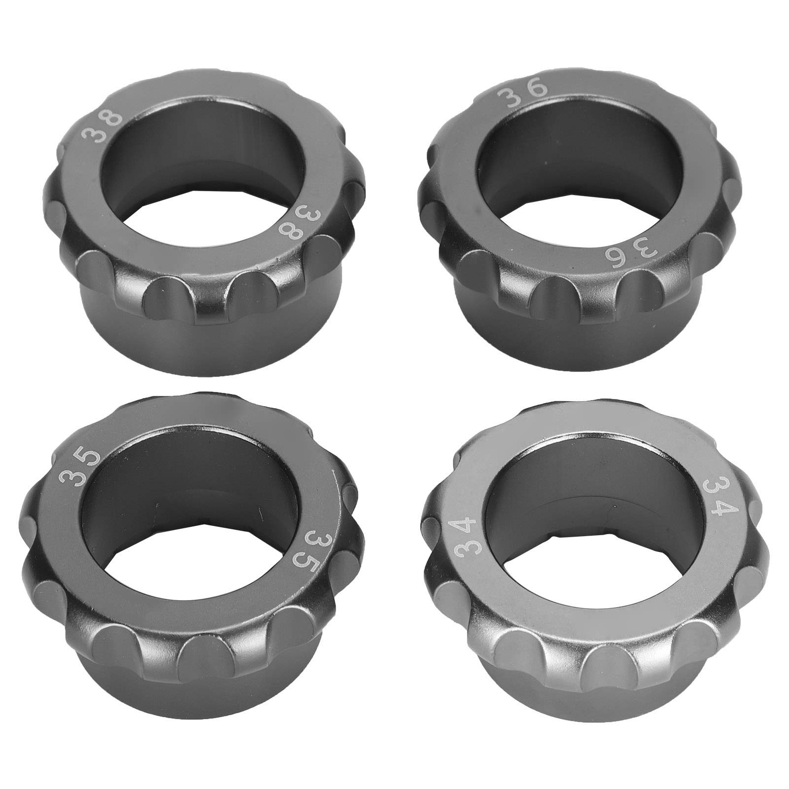 Watch Back Case Opener,Metal Compact Case Opener Tool Corrosion Resistant,Lightweight Back Case Opener with 34 35 36 38 Specifications,for Watchmakers PAN Watch