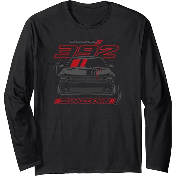 Amazon.com: Dodge Challenger 340 Six Pack Long Sleeve T-Shirt