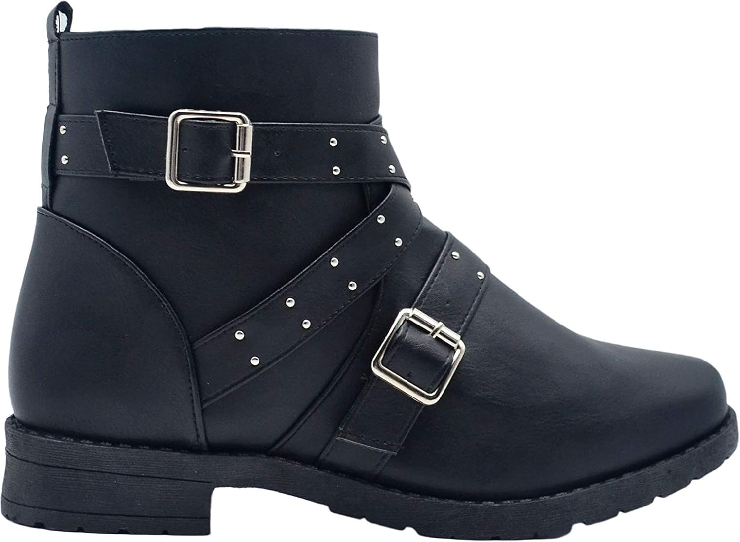 Ankle Motorcycle Boots Women