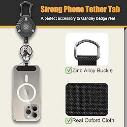 Oaridey Magnetic Retractable Keychain, Heavy Duty