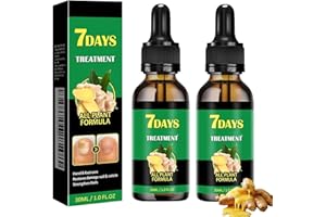 ZEWLSIB 2PCS Ginger Nail Treatment – Nail Growth Serum & Cuticle Care Oil, 7-Day Nail Repair & Strengthener, Nourishing Nail Nutrient Oil for Healthier, Stronger Nails 2 Fl Oz (Pack of 2)