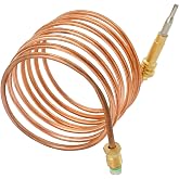 508041 Oven Burner Thermocouple Replacement | Fits for Bertazzoni,1400MM Thermocouple