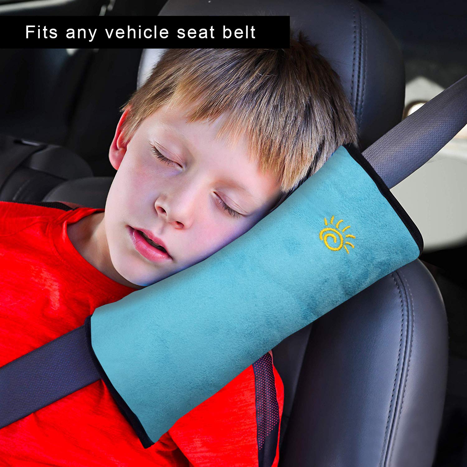 Seat Belt Pillow For Kids Travel Seatbelt Cover Vehicle ...