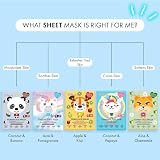 7th Heaven Unicorn Face Sheet Mask with Acai and Pomegranate 1 ct view 6