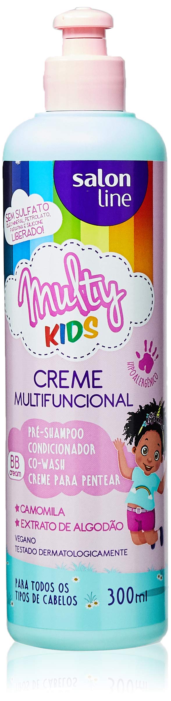 Salon Line Linha Tratamento Multy Kids Creme Multifuncional 300 Ml Salon Line Treatment Multi Kids Collection Multifunctional Cream 10 14 Fl Oz Buy Online In Mauritius At Mauritius Desertcart Com Productid