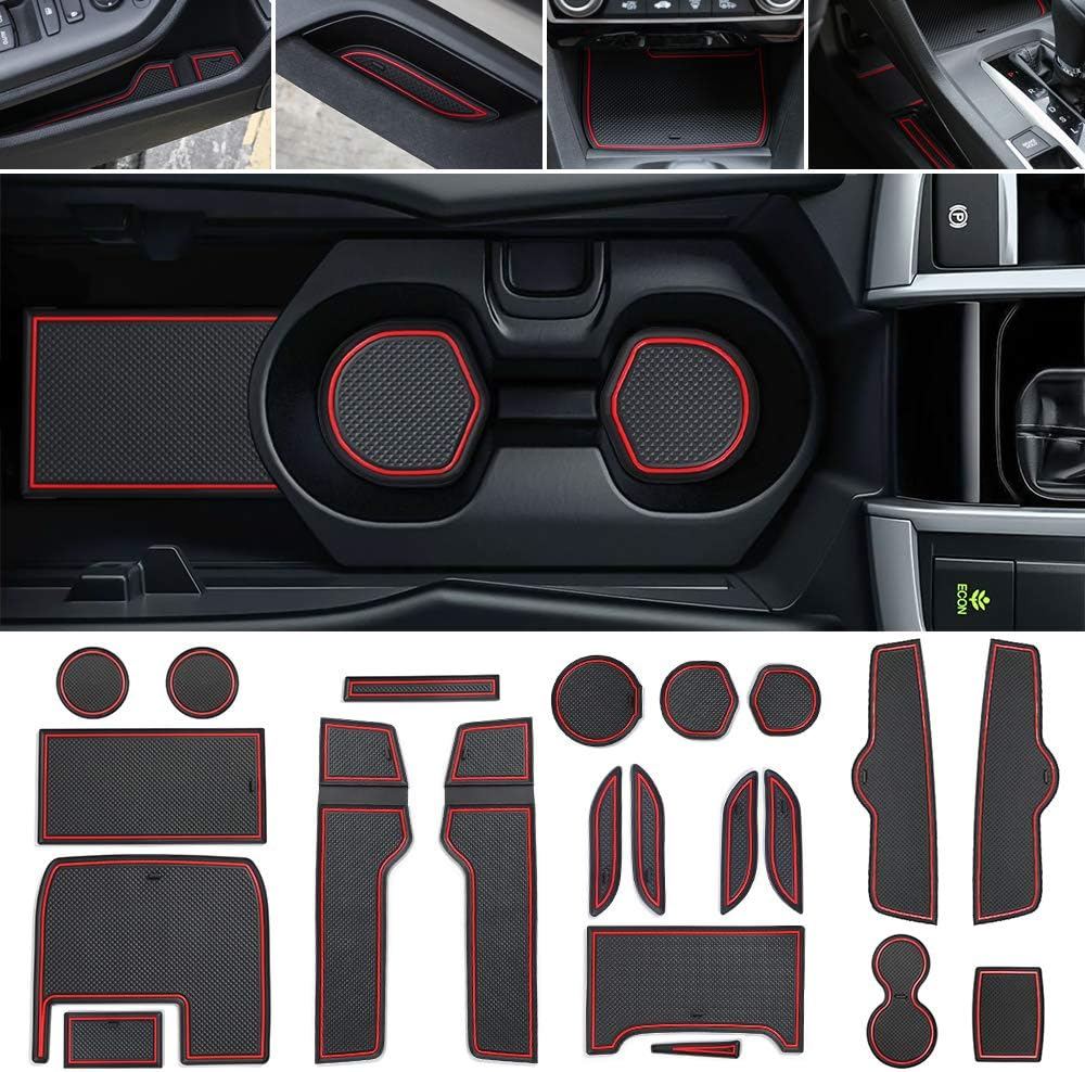 Thenice for 10th Gen Civic Door Groove AntiDirty Mats Cup