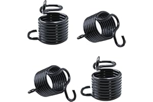 Cawla M696 Air Hammer Retainer Spring Fits M550DB & M668, 3 x 35 x 56 Mm, Black Rubber, 4 Pcs