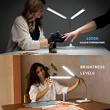 Daylight Daylight DuoPro Dual Head LED Desk Lamp 95+ CRI UK Plug view 5