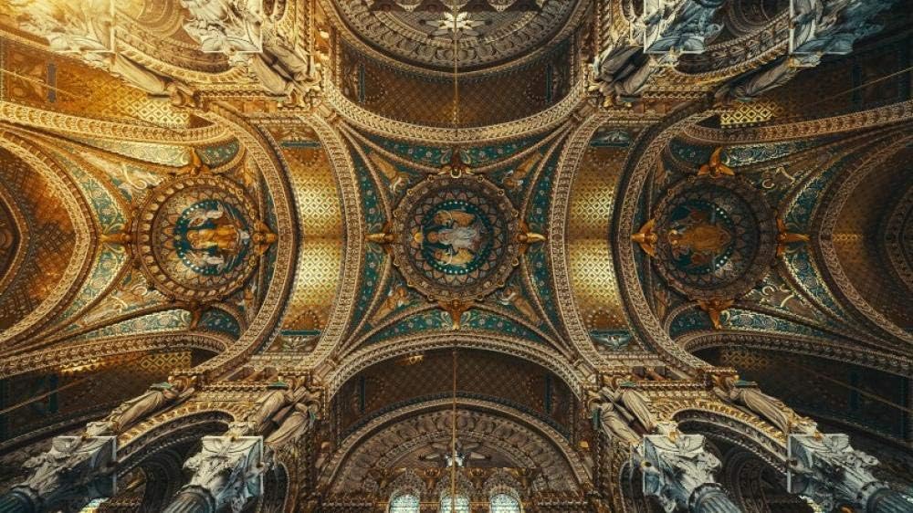 QPGGY Wooden Jigsaw Puzzles 1000 Pieces for Adults Picture of Notre Dame Cathedral, Paris, France-10 Educational Toys Games