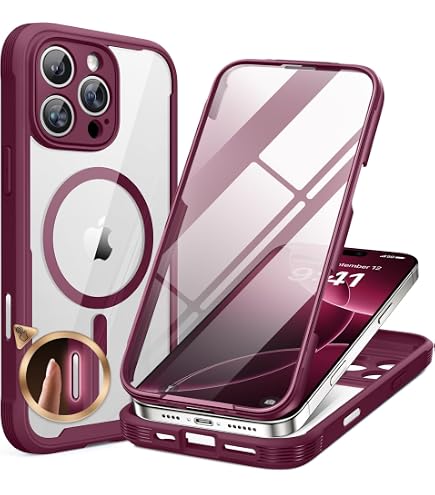 Amazon.com: Miracase for iPhone 14 Case,Full-Body Bumper &Screen