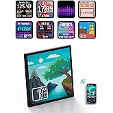 Divoom Pixoo-64 - WiFi Pixel Art Digital Frame with App Control and Custom Creation Feature, 64x64 LED Display for Gaming Roo