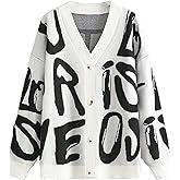 JASCLS Women's Trendy Summer Long Sleeve Open Front Sweater Cardigans for Women